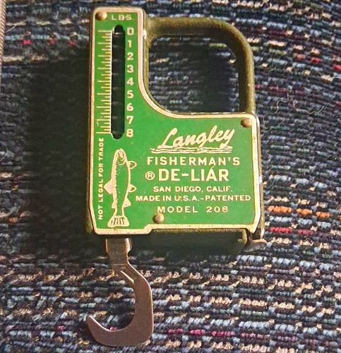 Bilancia pescatore vintage - da,