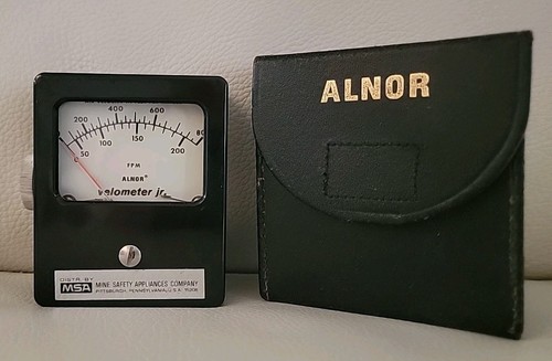 Vintage alnor velometer - velometer, jr